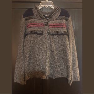 Style & Co Hooded Cardigan Sweater